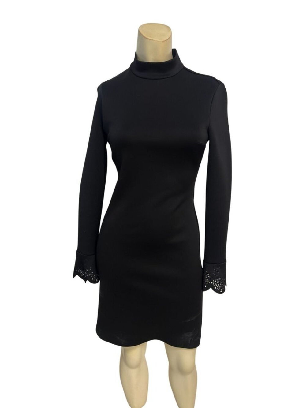 Clover Canyon Women's Black Bodycon Scuba Dress XS